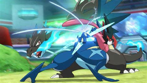 ash greninja vs mega charizard